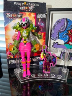 Power Rangers Dino Fury Smash Armor Pink Ranger, Power Rangers Toys Action
