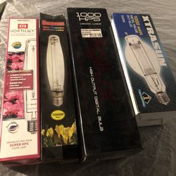 Used Hydroponic Growing Bulbs