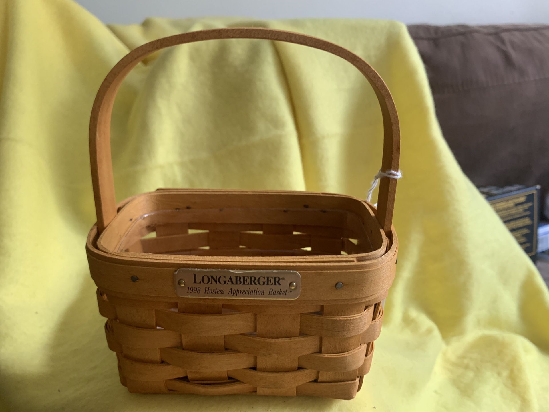 Longaberger 1998 hostess appreciation basket