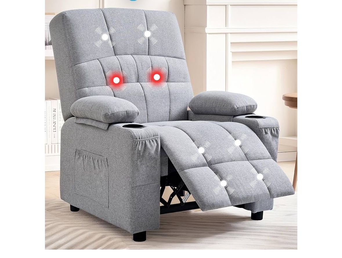 Brand New Power Recliner Chair – Massage & Heat – Never Used