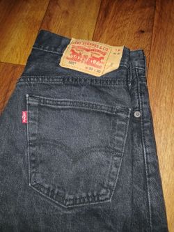 Levi black jeans size 30