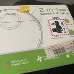 2 In 1 vacuum and mopping