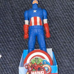 Marvel Avengers Captain America Titan Hero 20" Action Figure Walmart Exclusive