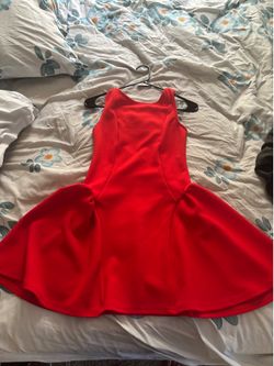Red dress size M