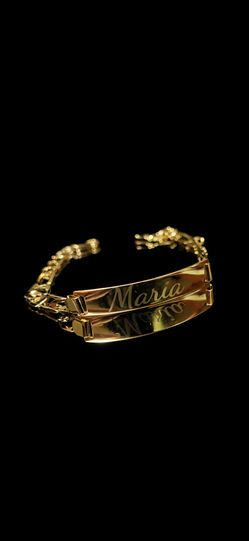 ✨ 14K Gold-Plated Custom Name Bracelets ✨
