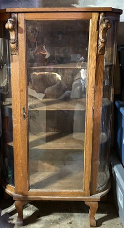 Antique oak china csbiney