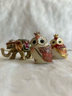 Animal Jewelry Box Trinkets n