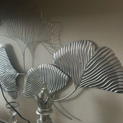 Metal Mushroom Decor 