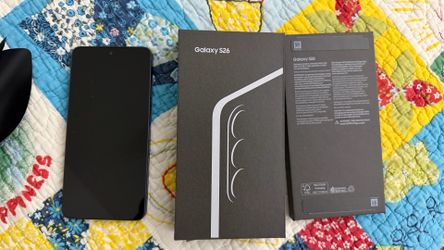 Samsung S26 Black 256Gb Unlocked  - Not for Visible