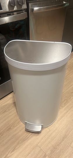Kohler White Trashcan