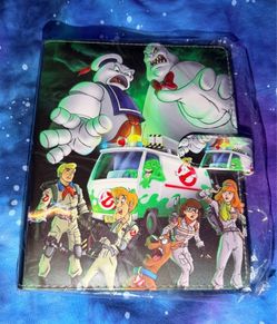 Scooby doo x ghostbusters A5 6 ring binder new