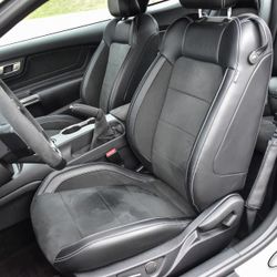 2015-2020 Ford Mustang Shelby GT350 Power Heated And Cooled Comfort Seats Buckets Alcantara Suede Leather Front Rear Backseats Set. Trade Recaros Only