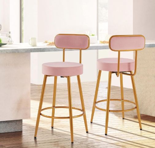 Velvet Bar Stools