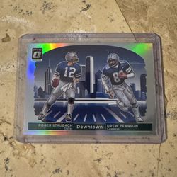 Roger Staubach 2024 Panini Donruss Optic Downtown SP