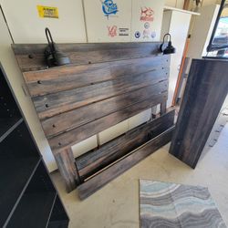 Complete, Bedroom Set With  King, Cal. Or Eastern, Adjustable. 