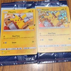 Mcdonald's Pokemon Cards Pikachu Cards