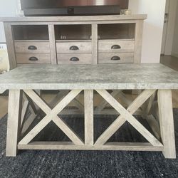 TV Media stand And Coffee Table $100