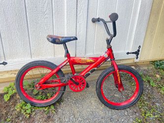 Kids 16" Disney Cars Lightning McQueen Bike