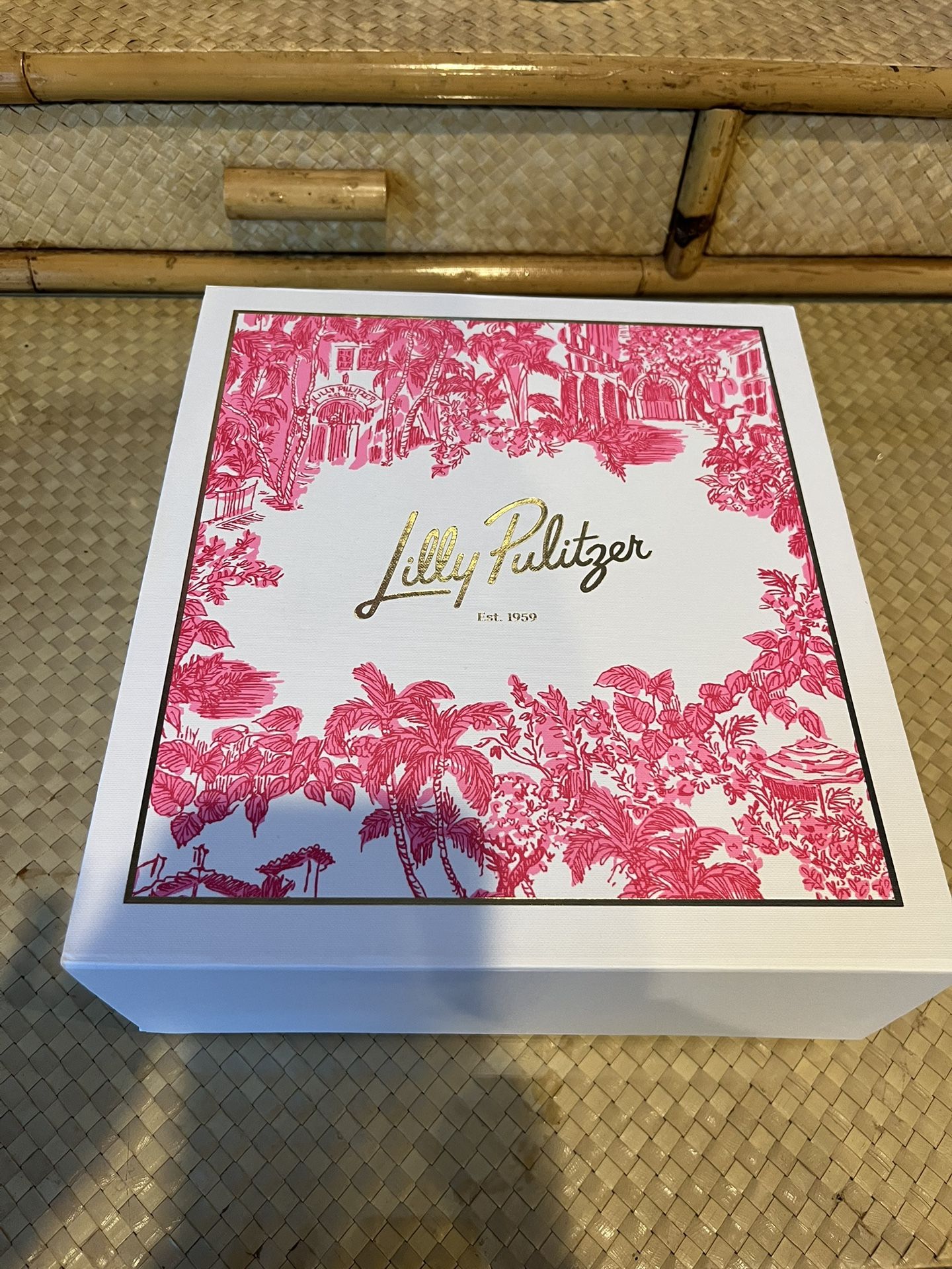 Lilly Pulitzer Empty Gift Box