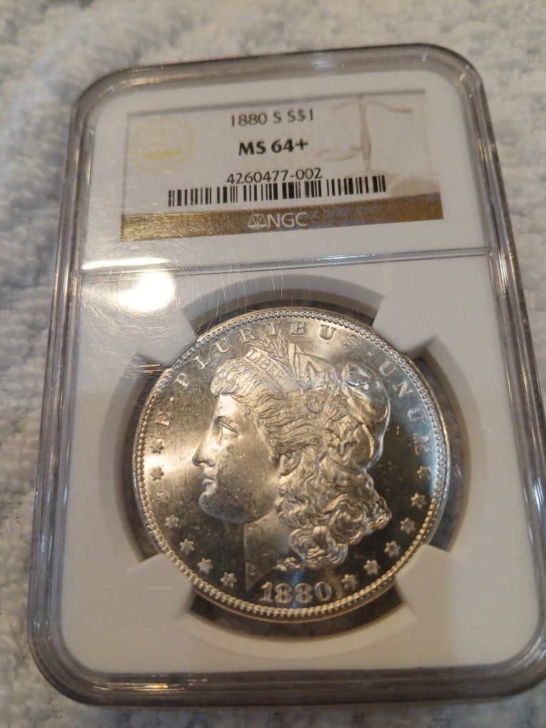 1880s Morgan Silver Dollar 