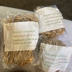 Free plant hanger ropes 