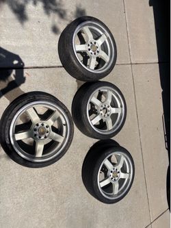 ICW racing 17" Mach 5 wheels