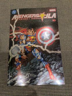 Avengers JLA #4 Facsimile CVR D George Perez Wraparound FOIL Marvel August 2026!