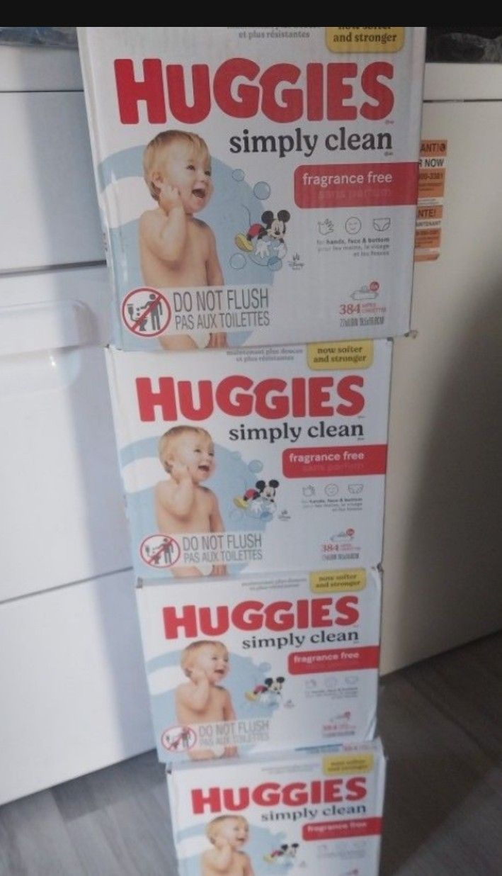 WIPES BOXES NEW $15 EACH