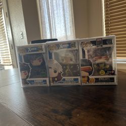 Assortment Of X-Men Funko Pops 
