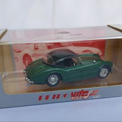 Retro Vitesse 1/43 Austin Healy 3000 Coup Hard Top Right Drive In Green NO. 172