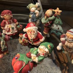 Christmas vintage figurines 