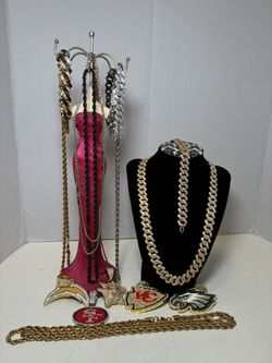 NFL Rope And Iced Out Chains 