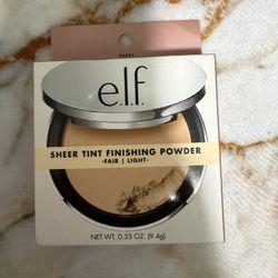 Sheer tint finishing power fair/light