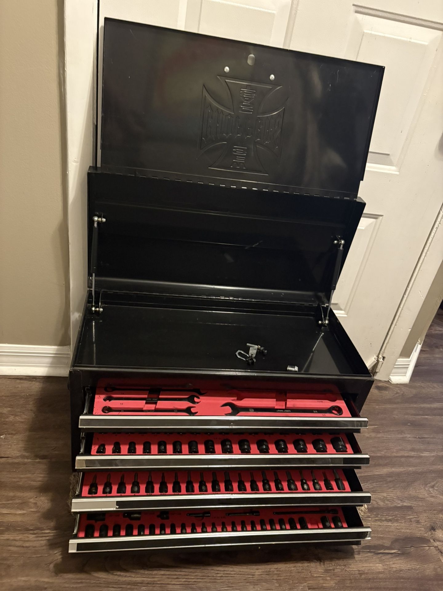 Jesse James West Coast Chopper Tool Set and Chest