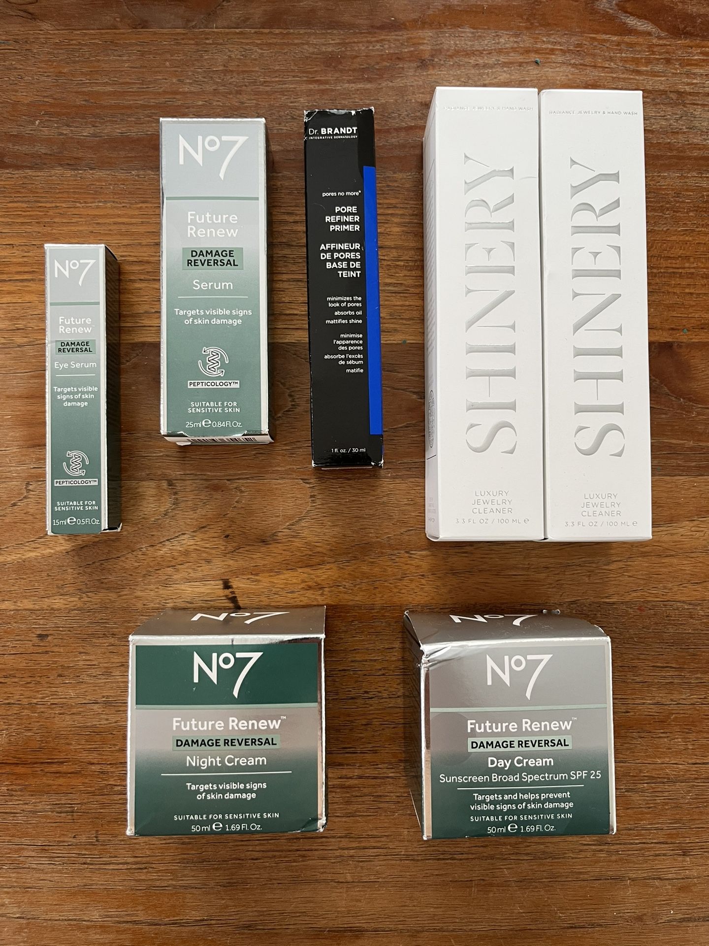 Creams and lotions set