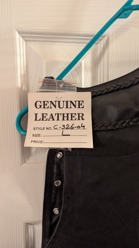 New Ladies Leather Chaps