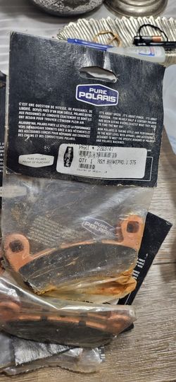 Polaris Rzr Brakepads (contact info removed)