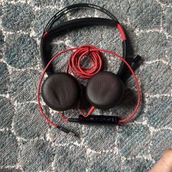 Poly Blackwire USB-A Headset with Mic - 3.5 mm to connect to your PC, Mac