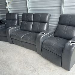 Power Reclining Theater Chairs