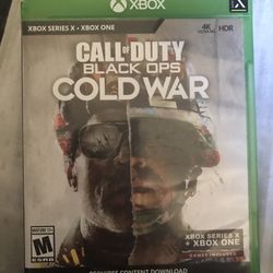 Lnew Xbox Call Of Duty Cold War Game Only $20 Firm