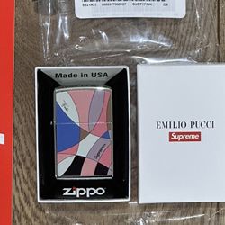 Supreme Emilio Pucci Zippo