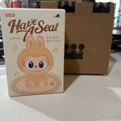 Brand New Unopened Have A Seat Labubu 