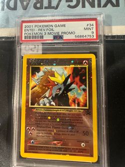 Pokemon Vintage Holo Flareon Jungle PSA 9