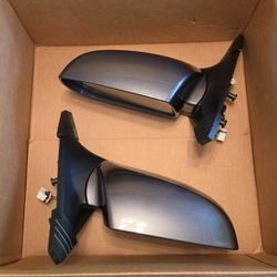 2013 Genesis Coupe OEM Left and Right side mirrors - Gran Premio Gray Pearl