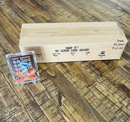 Plastic Trading Card Holders / Cases