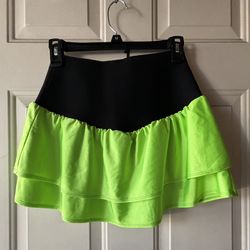 Neon Green/Black Skirt
