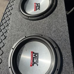 MTX Sub Woofer Speakers 🔊 