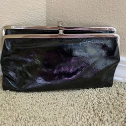 Hobo Black Purse Clutch Wallet