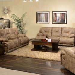 BRAND NEW🌟 Catnapper Furniture Living Room Voyager Lay Flat 3 Piece Sofa Loveseat Chair|Fastest Delivery 