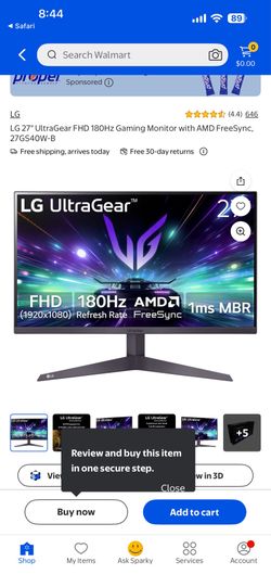 Gaming monitors